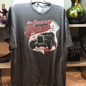 Delta Gray Greasy Spoon Diner T-Shirt